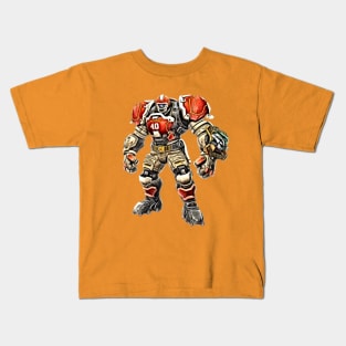 Overwatch Reinhardt Gridironhardt Kids T-Shirt